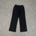 506 western fleece jogging pants (black)