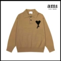 Khaki [8199 rebel stitch black heart polo collar]