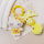 Стекающийся мультяшный персонаж kt cat брелок для ключей diy ручка из бисера цепочка для мобильного телефона цепочка для автомобильных сумок живой киоск на ночном рынке mini 13