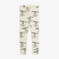 Mini all-over printed football leggings