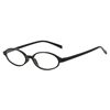 New Cross-border Retro Small Frame Spice Girls Glasses Frame Student Women's Glasses Plain-made Artifact Oval Shape Tide Flat Glasses