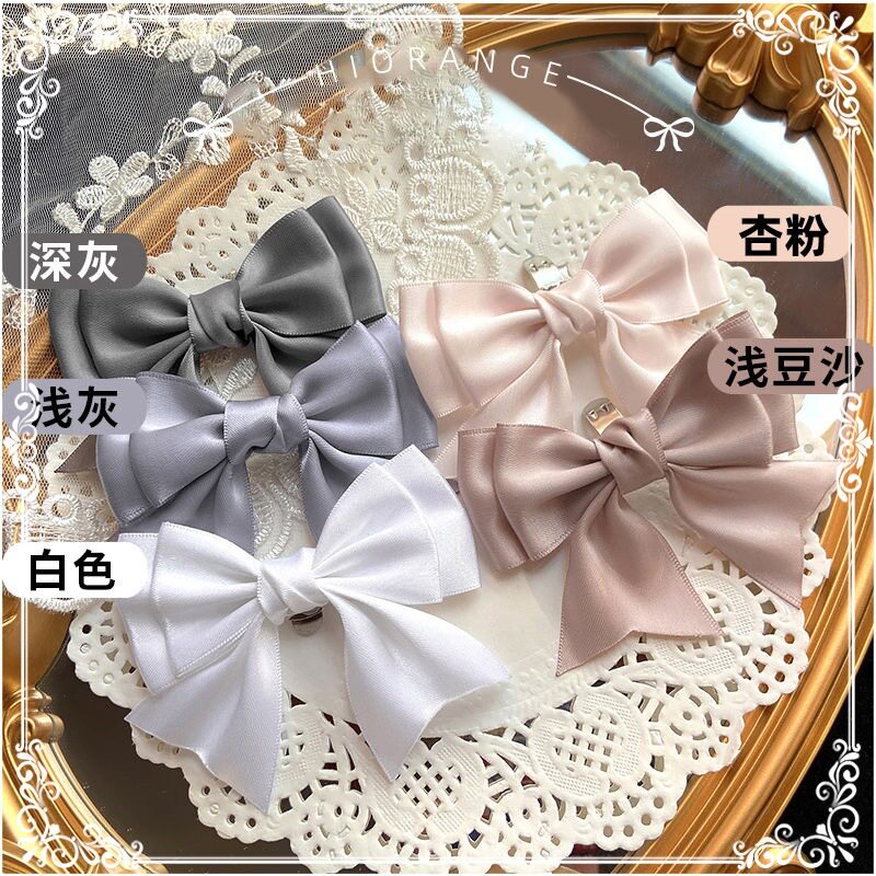 Girl's Sweet Cute Multi-color lolita Shoe Clip All-match Bow Shoe Buckle JK Basic Shoe Flower