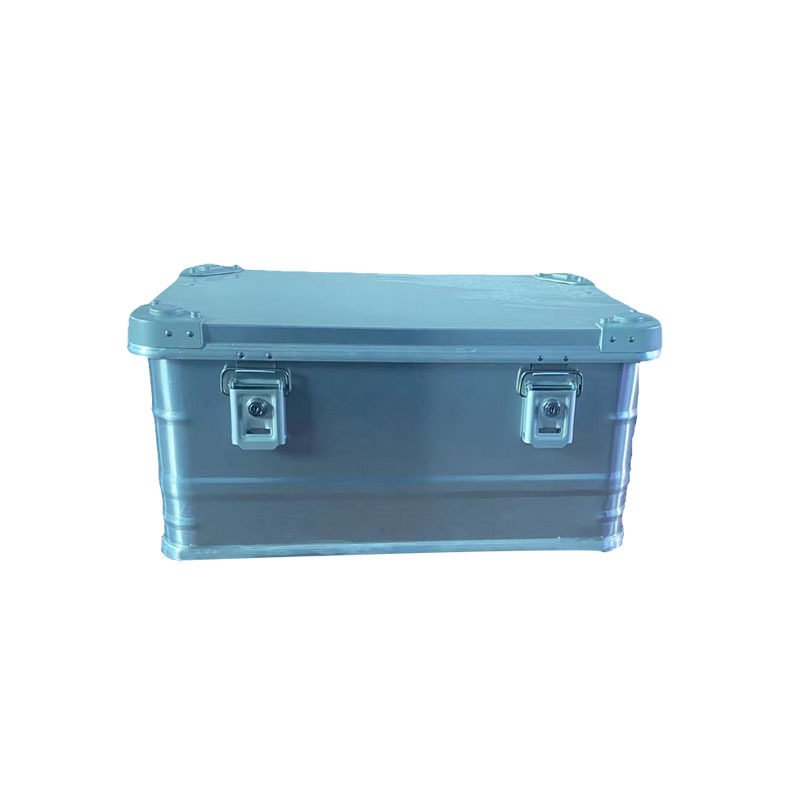 S小型アルミ合金箱 (ロック付き)