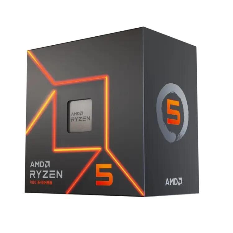 Материнская плата AMD Ruilong R5 7500F с 6-ядерным 12-поточным процессором AM5 поддерживает A620\B650 Изображение 1
