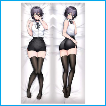 Chainsaw people chain saw people body pillow animation game pillowcase cartoon long pillow cross-border e-commerce
