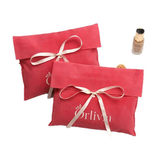 Brand High-End Jewelry Bag, Customized Exquisite Cosmetics Storage Bag, Velvet Thickeneded Velvet Snap Bag