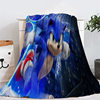 Cross-border supersonic mouse SONIC SONIC Anime blanket SONIC blanket children's blanket air conditioning quilt