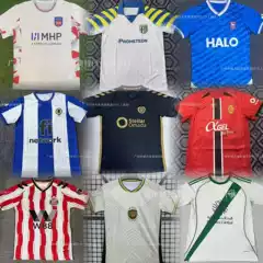 25-26 Unpopular Birmingham Granada Zaragoza Bohemia Olympiacos Football Uniform