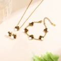 Three-piece set [yellow brown]