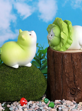 菜狗的世界盲盒手家居桌面公仔装饰可爱小摆件儿童玩具生日礼物