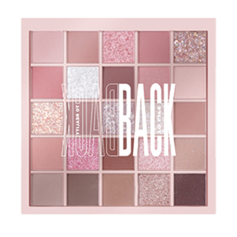 MGL 25 color eye shadow pearlescent matte earth color glitter powder niche brand multi-color large plate girl's affordable entry