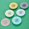 Floor drain mesh food grade plastic round water drain cover universal bathroom sink kitchen sink filter net