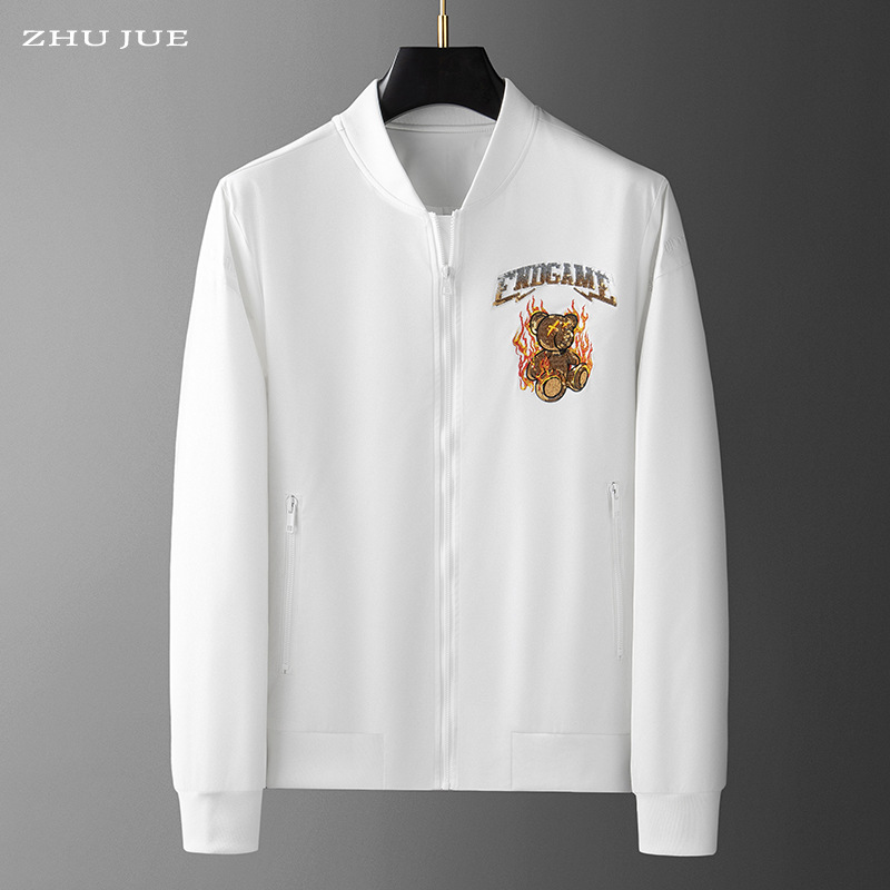 Chỉ Size S Sale Sốc: Áo Khoác Nam Gutdhu Hàng Mùa Xuân Thu Đông Thêu Họa Tiết Hoa Thời Trang Nam Chất Liệu G04 Sản Phẩm Mới, (Miễn Phí Vận Chuyển Toàn Quốc).