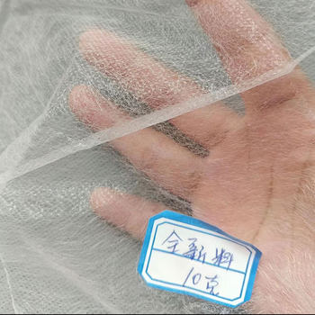 Factory in stock supply brand new material 10g non-woven clothing home textile composite non-adhesive lining thin lining cloth