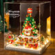 Compatible with Lego Santa Toy Children's Educational Assembled Christmas Tree Christmas Gifts for Boys and Girls