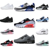 Трансграничная внешняя торговля Air Max90 обувь на воздушной подушке кроссовки большого размера мужская повседневная спортивная обувь в стиле ретро женские амортизирующие кроссовки
