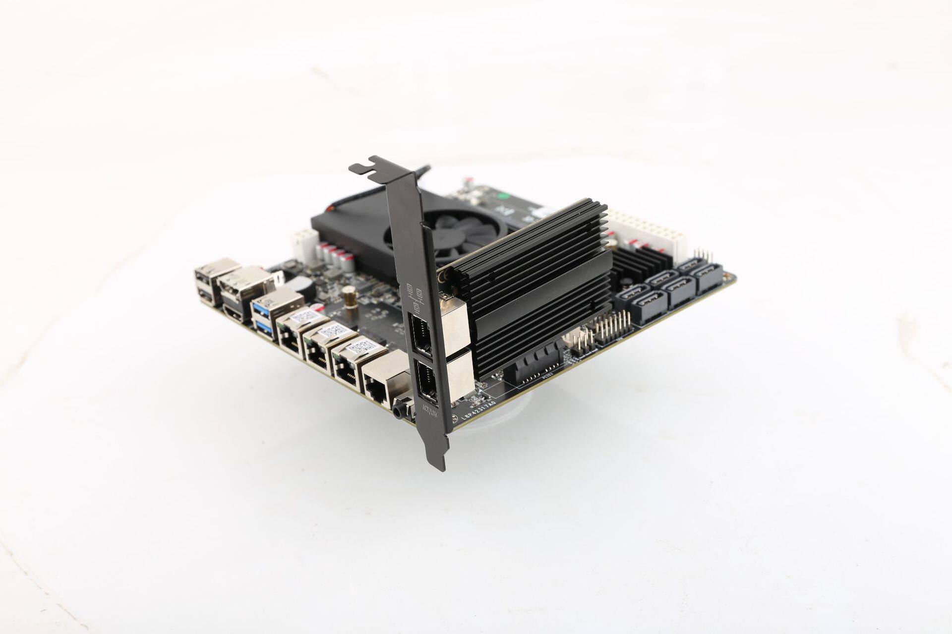 Плата Changwang J6412/J6413NAS demon board/6 SATA/dual M.2 сетевые карты/ITX/4 i226-V
