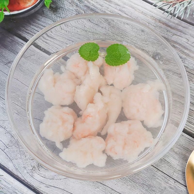 Frozen Large Shrimp Nuggets for Hot Pot, Spicy Soup, Skewers, Boiling, Stir-Frying, and Shrimp Products