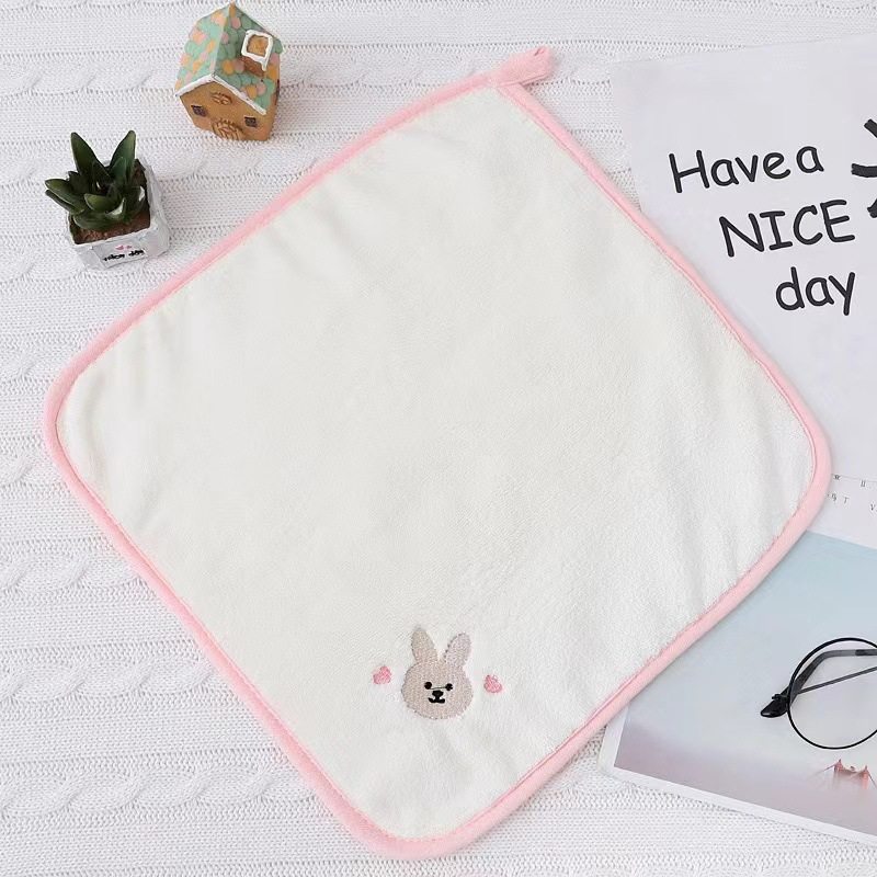 Small square towel Super Soft Newborn Baby Face washing small square towel children handkerchief kindergarten face cleaning towel small hair