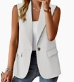 White sleeveless