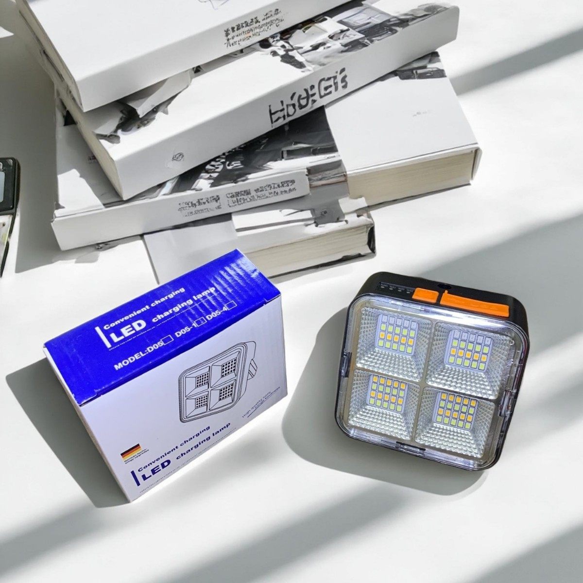 Mini Solar Portable Lamp Mobile Multi-Functional Portable Flashlight Home Outdoor Small Camping Lamp Portable