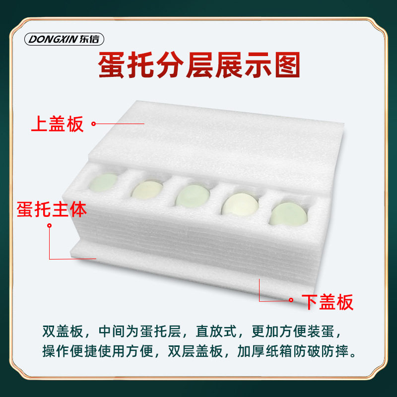 Epe Pearl Cotton Sea Duck Egg Tray 10 Salted Duck Eggs Pine Flower Egg Express Packaging Special Foam Egg Tray Manufacturer