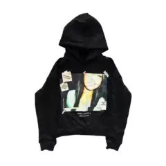 Foreign Trade European and American 2025 New Autumn and Winter Warm Y2K Letter Character Printed Sweatshirt Loose Casual Sports Top