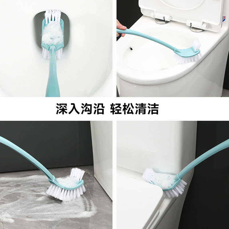 Household Toilet Brush suit Creative Toilet Washing Toilet Brush New Long Handle No Dead Angle Cleaning Brush No Dead Angle