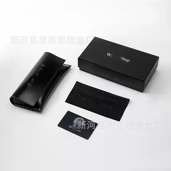 Crow New Sunglasses Glasses Box Sunglasses Box Suit Factory Direct European and American Brand Mirror Box Spot Supply