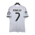 25/26 real madrid white home [no. 7 ronaldo] + champions league armband