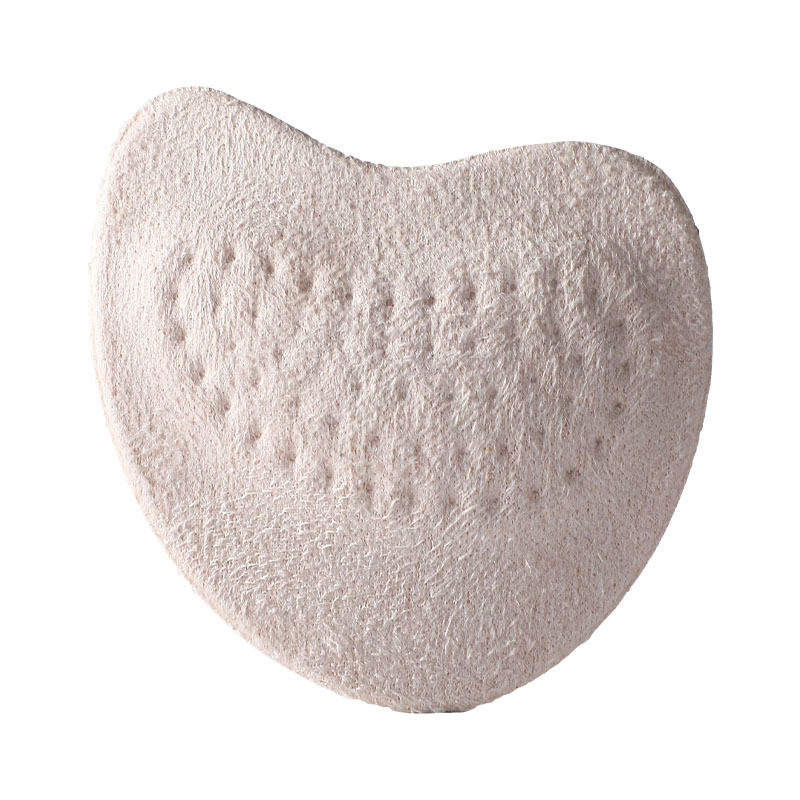 High-heeled shoes front palm pad non-slip shock absorption long standing not tired soft transparent half palm pad front foot invisible half size pad