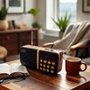 886 Card-Insertable Fm Radio, Opera Player, Digital Player, Portable Rechargeable Mini Bluetooth Speaker for the Elderly