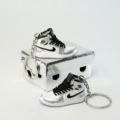 1 Leonard a pair of silver hook boxes