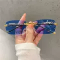 Transparent blue film