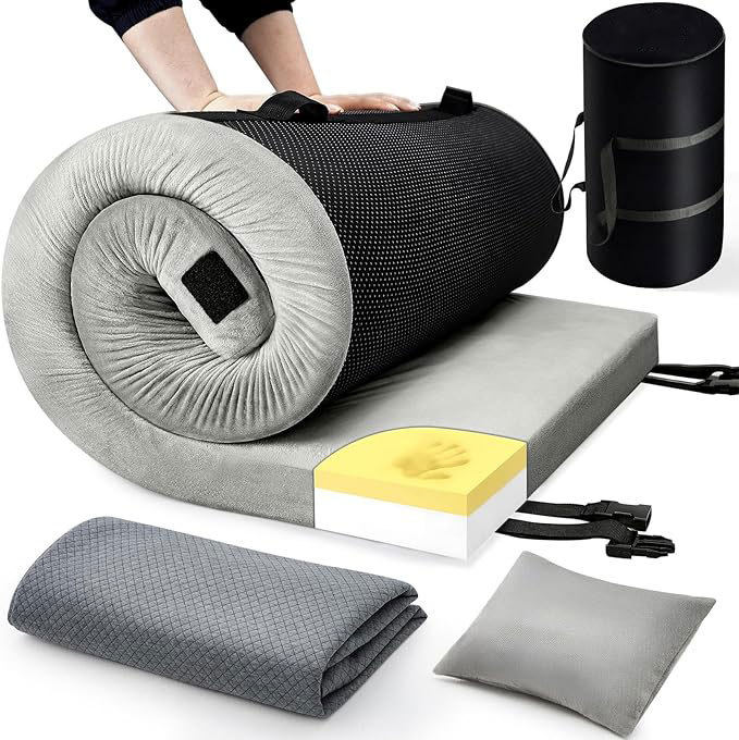 Cross-Border Supply of Outdoor Memory Foam Mattresses, Camping Travel, Slow Rebound Tatami Mats, Dormitory Mattresses Wholesale