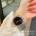 Silver black glossy men's model