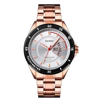 Time beauty fashion Men's quartz watch calendar week personality sun shading dial business waterproof watch men