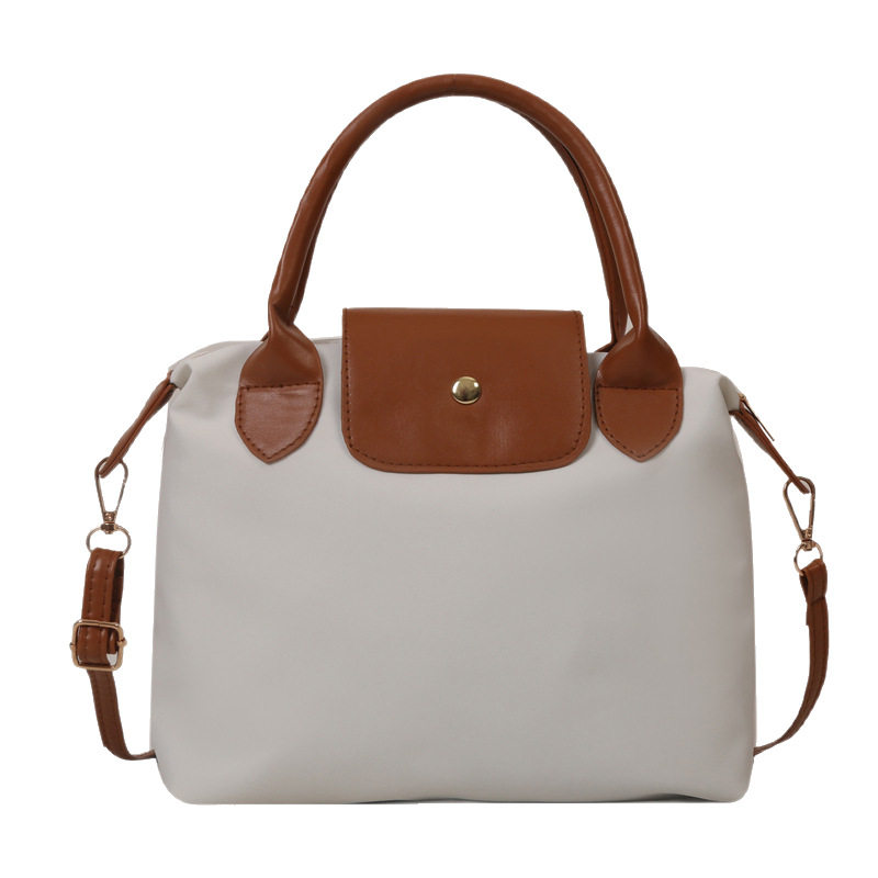 Bag Women's 2025 New Arrival Trendy Korean Style All-Match Large Capacity Commuter Bucket Bag Portable Dumpling Bag Shoulder Crossbody Bag