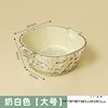 German Quality Double-Layer Vegetable Washing Basin Drain Basket Household Accessible Luxury Vegetable Washing Basket Plastic Fruit Plate Living Room Coffee Table