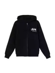 Cross-Border Trendy Brand City Limited Cardigan Zipper Hooded Autumn and Winter Loose Sweatshirt Men's and Women's Hoodie Jacket Stu West