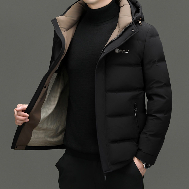 2024 still warm down jacket on behalf of woodpecker winter new all-match goose down jacket casual young and middle-aged men