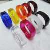 2.4 square bracelet bracelet plastic cross-border Europe, America and Africa explosions factory wholesale new transparent color popular