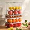 Multi-pie refrigerator fresh storage box food grade large egg dumpling box kitchen storage food frozen finishing