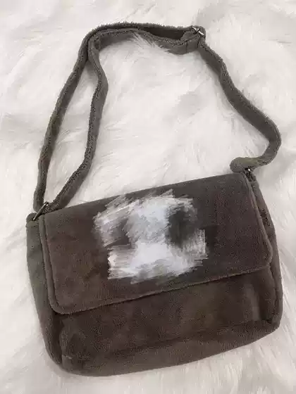 VIP Points Counter Women's Bag Fluffy Bag Women's Shoulder Crossbody Bag Women's Bag Middle Ancient Bag Gift Bag Towel Bag
