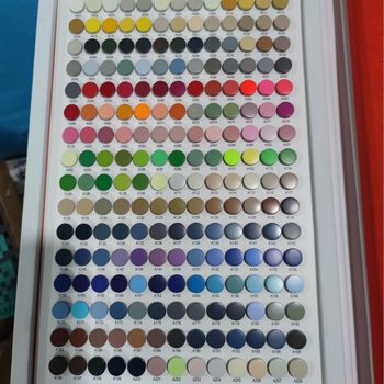 Colorful Four-Button 831 Lower Three-Piece Copper Round Metal Buttons Mother-In-Law Buttons Snap Buttons Clothing Accessories Buttons Wholesale