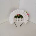 White Lace Headband LL10-04