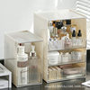 Cosmetic Storage Box Desktop Advanced Sense Transparent Large Capacity Dustproof Lipstick Storage Rack Skin Care Products Storage Rack