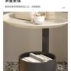 Cream Internet Celebrity Creative Simple Bedside Table Living Room Corner Sofa Storage Rack Balcony Coffee Table Bedroom Light Luxury