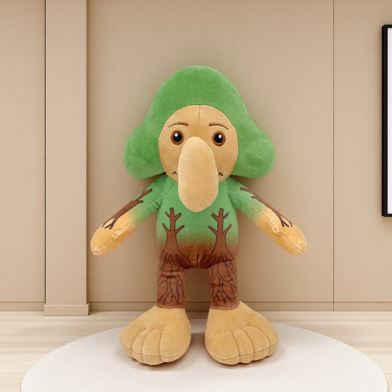 跨境新品tung tung tung sahur 鲨鱼山海经恶搞毛绒玩具娃娃公仔