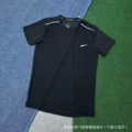 Black ice silk short sleeves